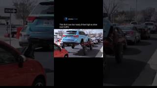 This Custom Hydraulic SUV Drives OVER Traffic! 🚗