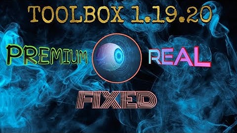 TOOLBOX/OPBOX 1.19.20 NO ADS 🤟 [WORKS ON SERVER]