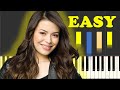 Icarly theme song easy piano tutorial