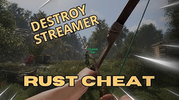 STREAM SNIPING RUST STREAMERS WITH CHEATS ft. Desync