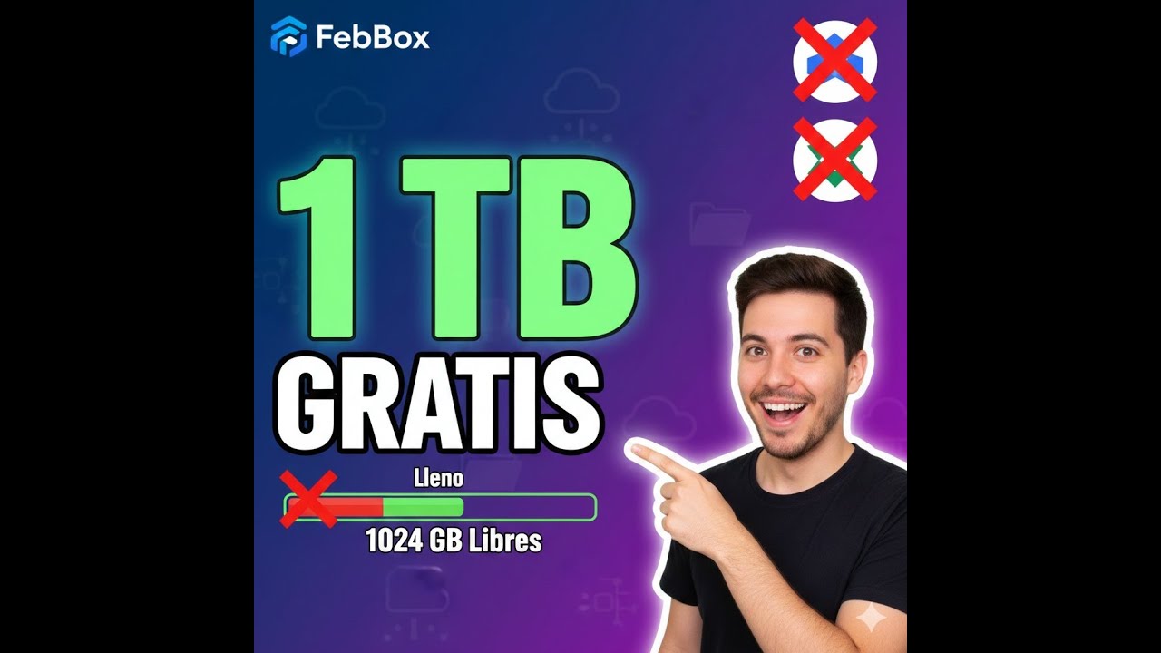 Febbox Ico 😱 Cómo tener 1TB GRATIS con FEBBOX - YouTube