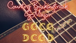 G Major Country Backing Track | 90 BPM | Track Nr 3 chords