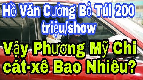💥 Hồ Văn Cường Bỏ Túi 200 triệu/show, Vậy Phương Mỹ Chi Cát-xê Bao Nhiêu?