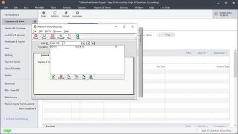 Unit of Measure Conversions in Sage 50