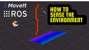 How to connect a RGB Depth camera and sense the environment with MoveIt and Gazebo