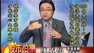 20141209 1700  陳威伯 股市伯樂