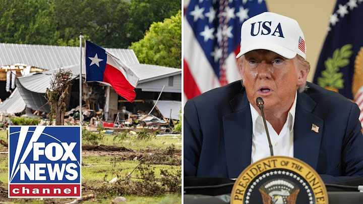 ‘CATASTROPHIC’: Trump reacts to devastation in Texas
