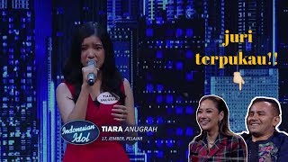 Aksi TIARA ANUGRAH | JEMBER memukau para juri | Eliminasi 2 | INDONESIAN IDOL 2020