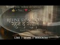 Feel this song | Rehne De Sawaal | Kyvaris Vision | Official Audio| Hindi| #soulfulsongs #lovesong
