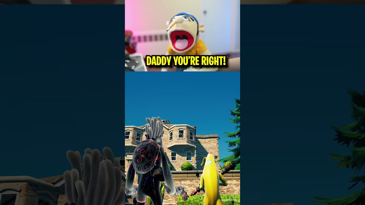 Джеффи нашел дом Марвина в FORTNITE!!!