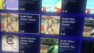 South Park themes on the PS3 👌👌👌