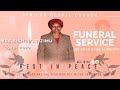 AGC in HD| Funeral Service of Mrs Bishop AT Zimu