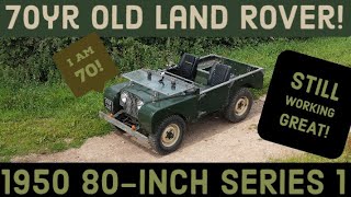 1950 Land Rover 80-inch celebrates its 70th birthday - classic Series 1 off road fun!
