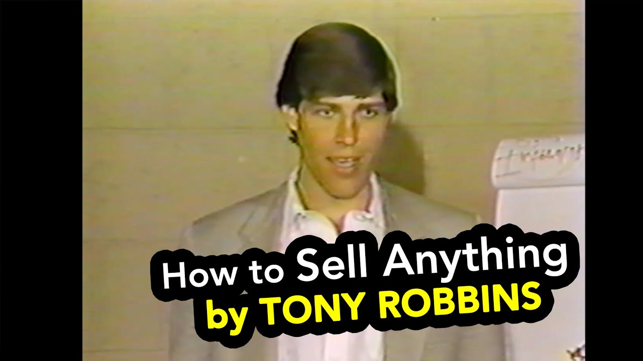 How to Sell Anything by Tony Robbins *rare video