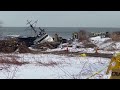 Fishing trawler is removed after running aground