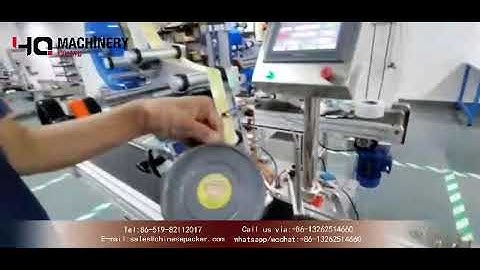 plastic lid top labeling machines|YQ machinery self adhesive flat surface label applicator price
