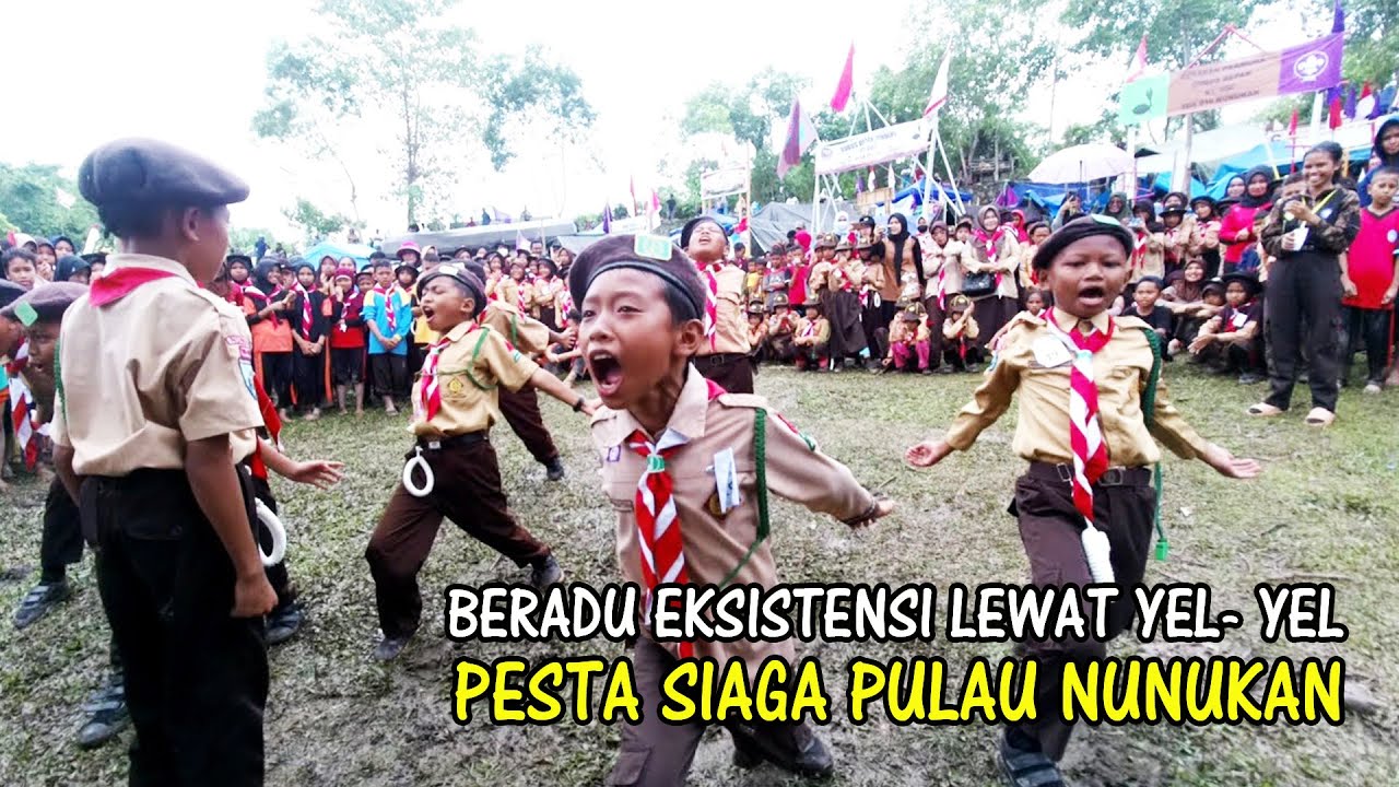 [PART-2] Perang Yel - Yel di Pesta Siaga Pulau Nunukan ~ Kwartir Daerah Kalimantan Utara