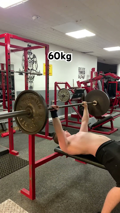 Bench Press 60kg (technique improvement)