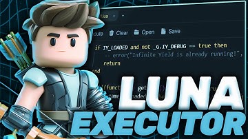 Luna Executor 2025 - Best Roblox Executor / Roblox Script Executor / Roblox Byfron Bypass