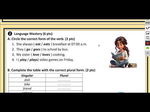 اختبار إنجليزية الفصل الأول سنة 1 متوسط مع رابط التحميل أفضل نموذج للمراجعة وفق البرنامج الجديد