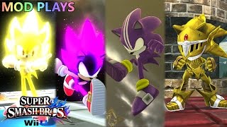 Dark Sonic + Voice (Compiled villians smash) [Super Smash Bros. Ultimate]  [Mods]