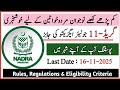 Nadra Junior executive jobs 2025 | Nadra Jobs for Intermediate students | Latest govt jobs 2025