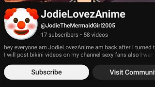 Exposing @jodiethemermaidgirl2005 for cyberbulling people and making nsfw/cp