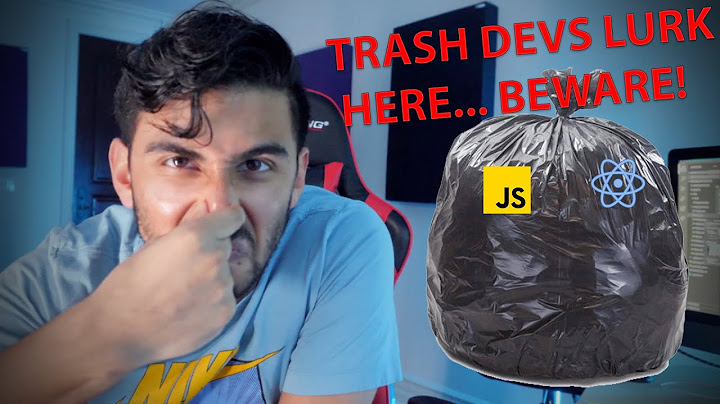 How I spot garbage developers from a mile away