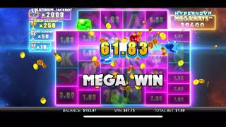 HyperNova Megaways Slot PAYS US Unexpectedly From $.60 cent Plus 2 Bonuses 1 Video