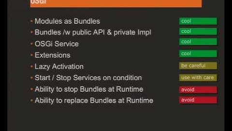 ECE2012 - Why is OSGi dynamic ?