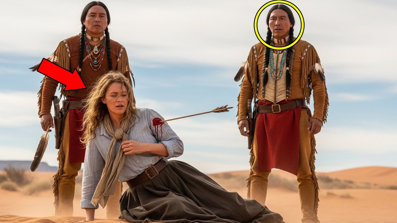 She Took an Arrow for Two Giant Apache Warriors — Next Day Their Chief Came With a Shocking Decision