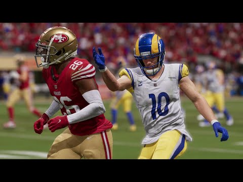 49ers vs Rams - NFL Monday Night Week 4 2022 - San Francisco vs Los Angeles - Madden 23 Sim