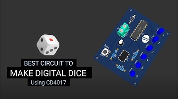 Best Circuit to Make Digital Dice Using CD4017 IC