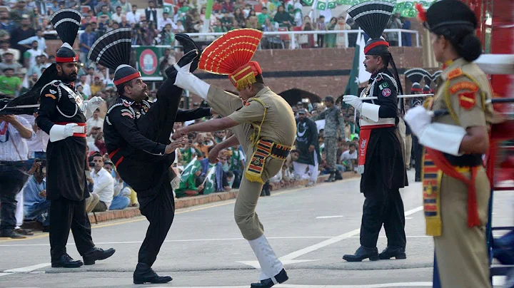 PAKvIND 14 August 2025 Live Wagah Border Parade | Pakistan Independence Day Flag Ceremony
