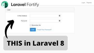 Auth in Laravel 8: Fortify and Laravel UI (without Jetstream)
