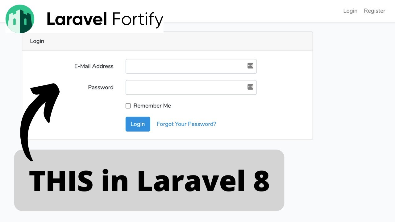 Auth in Laravel 8: Fortify and Laravel UI (without Jetstream)