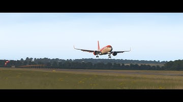 X-Plane 11 | Toliss A321 NEO Easyjet Landing HD