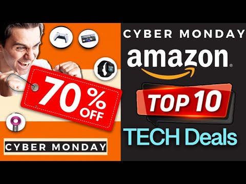 ✅ TOP 10 Best CYBER MONDAY - Black Friday TECHS Deals on Amazon TODAY! Projector, soundbar, TV!