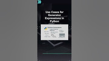 Use Cases for Generator Expressions in Python #ai #artificialintelligence #machinelearning #aiagent