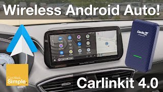 How To: Convert Wired Android Auto To Wireless! | Carlinkit 4.0