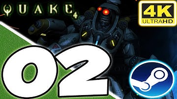 Quake 4 - 100% Walkthrough (General Difficulty, All Secrets) Act 2: Operation Advantage (UHD) [4K]