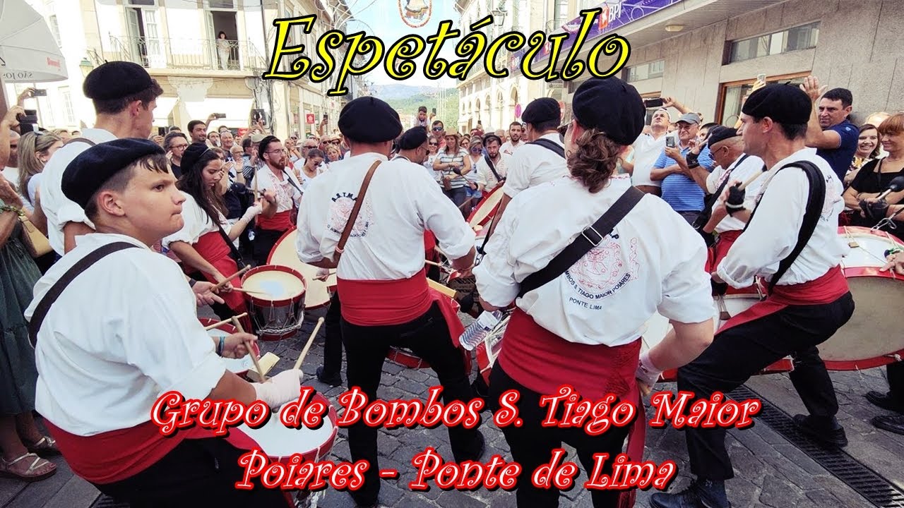 Espetáculo! Grupo de Bombos S.Tiago Maior - Poiares - Feiras Novas 2022
