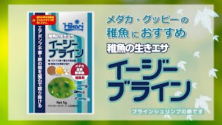 イージーブライン 商品紹介動画 【稚魚専用生きエサ ブラインシュリンプ メダカ 金魚 熱帯魚 キョーリン Hikari】