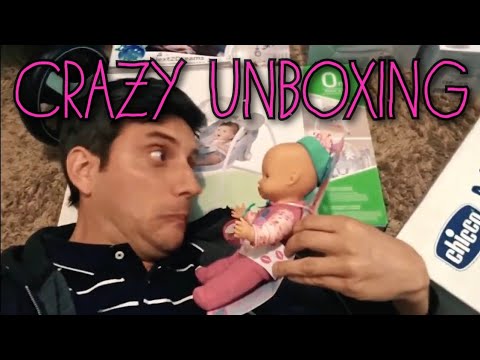 Funny UNBOXING Chicco Baby CRIB & Toys | Algarve Vlog #127