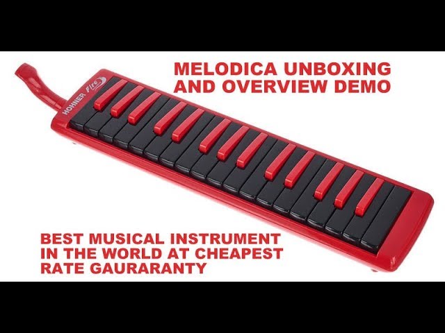 Hohner (S37) Performer Piano Style Melodica - Black - Olvera Music