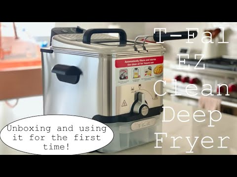 TEFAL SELF CLEANING DEEP FAT FRYER - Unboxing and first look. 