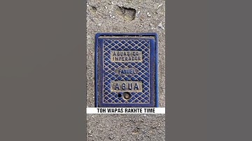 Why Manhole Covers are Always Round? 🤯 #facts