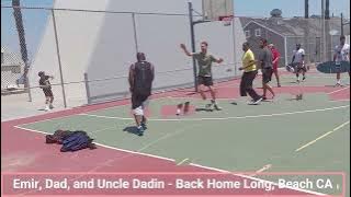 3 Generations Hoop’n Together | Emir El-Fil, Dad & Uncle Dadin | Family Legacy on the Court 🏀🔥