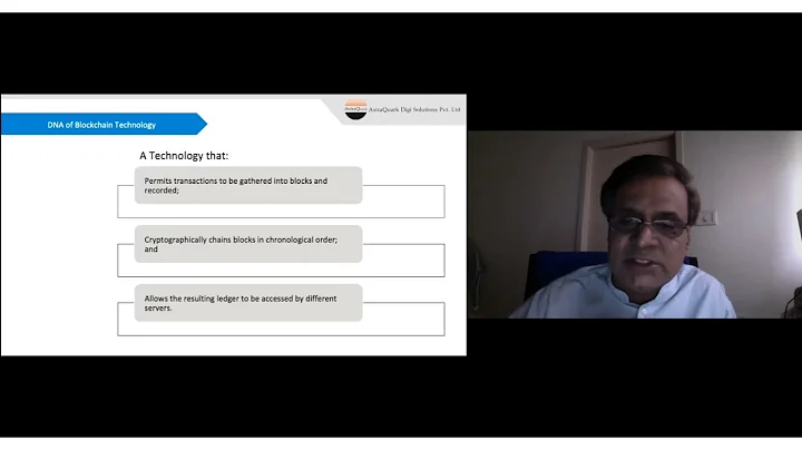 Application of Block chain Technology in Financial Services Domain