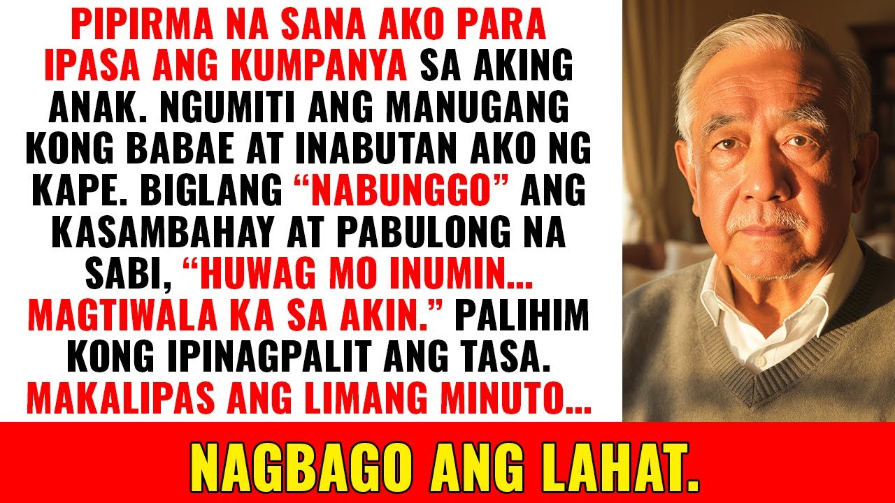 Inabutan ako ng Kape ng Manugang ko. Ngunit Bumulong ang Kasambahay: 'Huwag Po Ninyong Inumin…'